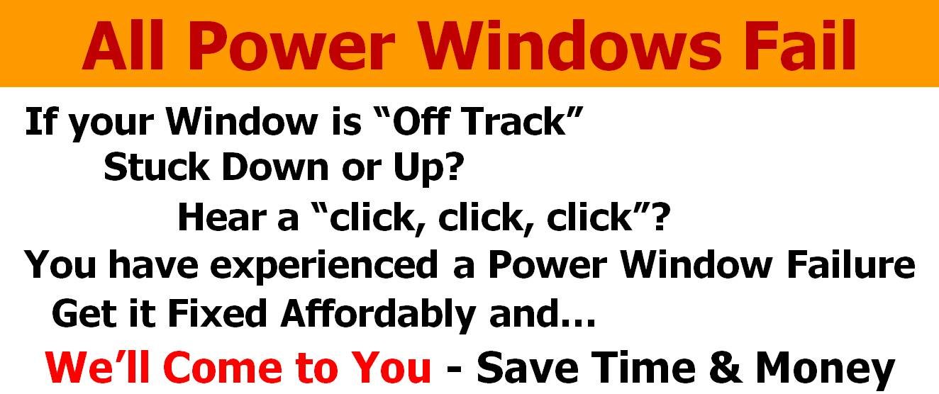 power window repair motor regulator and switch mobile service Power Window Regulator 